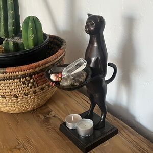 Bronze Butler Cat by Diego Giacometti